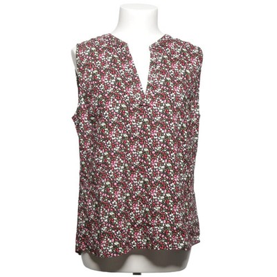 Fresh Made, Top, Größe: M, Schwarz/Mehrfarbig, Viskose, Blumen, Damen #EmK