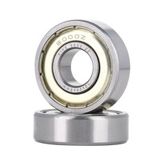 2 PCS 6000ZZ Ball Bearing Double Metal Seal 10x26x8mm Deep Groove Motor 2 Pack