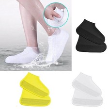 Waterproof Silicone Shoe Covers Anti Slip Reusable Rain Shoe Protector