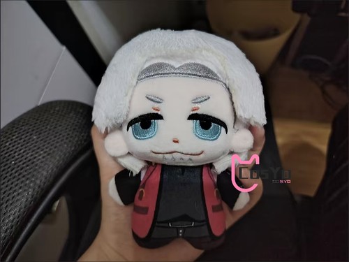 10cm Devil May Cry Dante Plush Nunu Body Doll Toys Stuffed Keyring Plush Doll - Picture 10 of 11