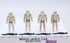 Lot of 4 Star Wars Hoth Snowtrooper Stormtroopers 1980s Kenner Action Figures