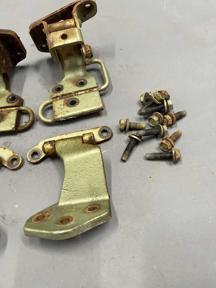 Dodge Monaco Chrysler 300 Imperial 1969-1973 bisagras de puerta trasera furia Polara OEM OE Foto 2 de 4