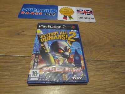 Destroy All Humans 2 PS2 ** Neu & Sealed ** PAL Version UK Tracked Post