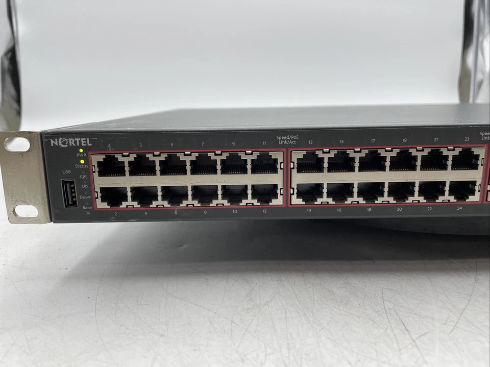 AVAYA / Nortel 4548GT-PWR 48 Port Ethernet Routing Switch MW5D2(2) - Image 2 of 4