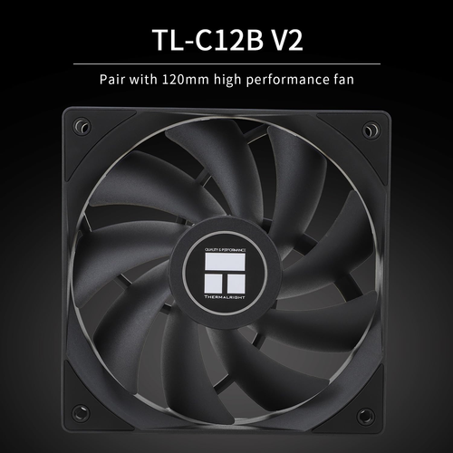 Thermalright Phantom Spirit 120 CPU Air Cooler, 7 Heat Pipes CPU Cooler,Dual 120 - 第 5/12 張圖片