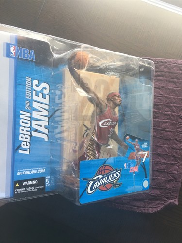 LEBRON JAMES CLEVELAND CAVALIERS MCFARLANE NBA SERIE 7 2° EDIZIONE 2 - Foto 7 di 9
