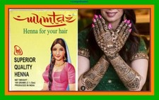 Mumtaz Desi Indian Henna Hair Color Powder 100g/3.5oz -tattooing - Body Art