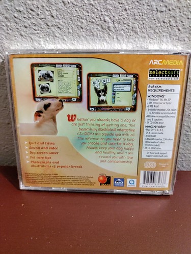 My Pet Dog, Facts, Trivia & Tips Ages 6 PC & MAC** Brand New Sealed** - Picture 2 of 3
