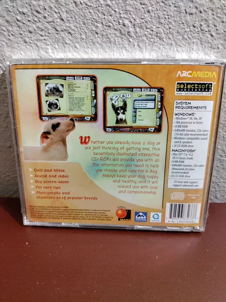 My Pet Dog, Facts, Trivia & Tips Ages 6 PC & MAC** Brand New Sealed** - Image 2 of 3