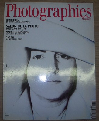 FOTO FOTOGRAFIE: PHOTOGRAPHIES MAGAZIN Nr. 75 1996 FOTO SALON GAO BO