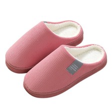 Ladies Slippers Mens Womens Warm Fur Lined Winter Warm Mules
