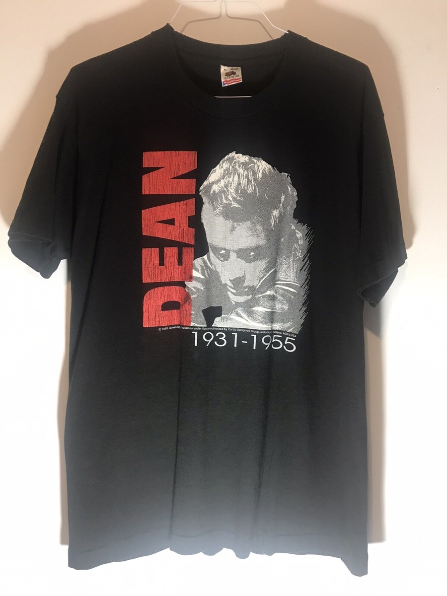 Vintage James Dean Mens Size XL Made In USA 100% Cotton Fruit Of