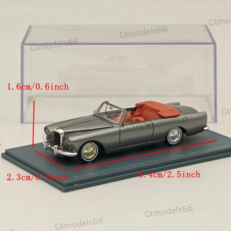 1/87 NEO SCALE MODELS Bentley SIII Continental Mulliner Park Ward Convertible - Image 3 of 4