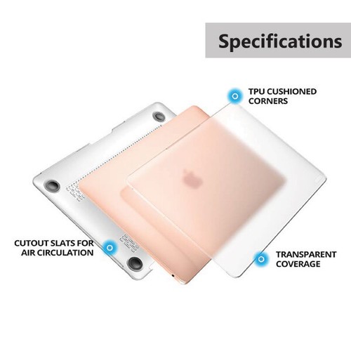 Crystal Matte Pattern Hard Case Shell for MacBook Air 11 inch 13" Retina Pro - Picture 7 of 191