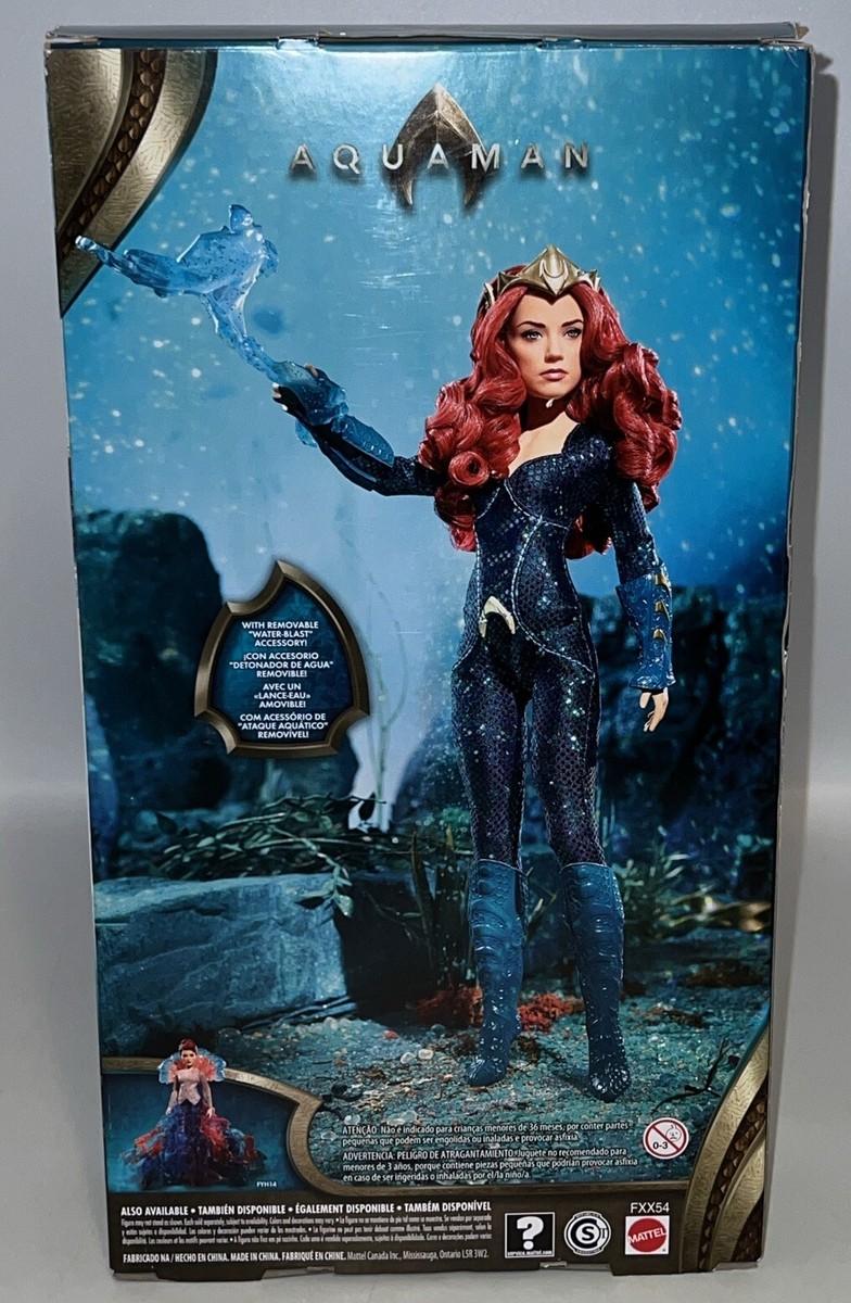 Aquaman Mera Doll Mattel Aquaman Mera Royal Gown