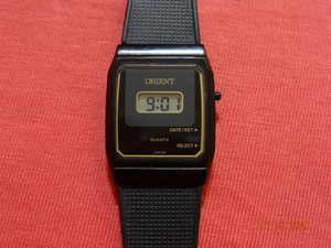 orient digital watch