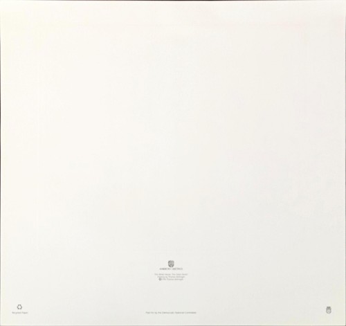 Bill Hillary Clinton Executive Whitehouse Christmas Card 1996 w Seal Envelope - Picture 6 of 6