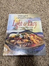 Vintage 1997 Weight Watchers Light & Easy Cookbook Recipes Cooking Book