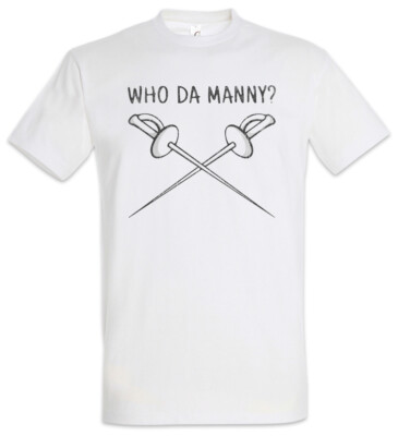 Who Da Manny? Herren T-Shirt Modern Fun Family Philip Humphrey Shirt  Phil 