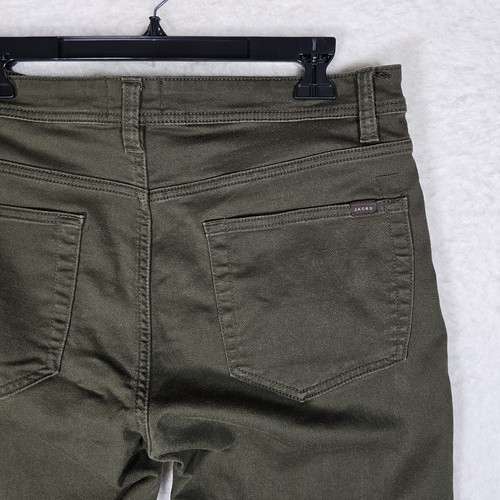 Pantalones Jachs para hombre talla 32x30 elásticos calce recto verde - Imagen 8 de 11