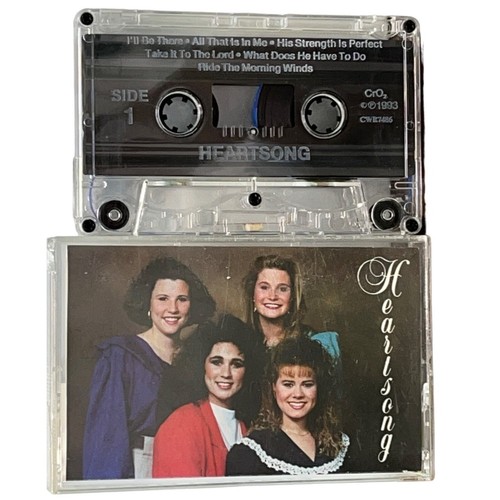 Heartsong Christian Audio Cassette Tape Self Titled 1993 - Imagen 1 de 3