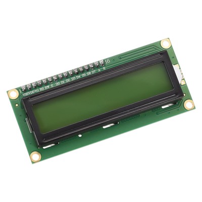 LCD 1602 5V mit 16 Pin Hinterleuchtung 16x2 LCD Modul Schnittstelle Adapter Gelb