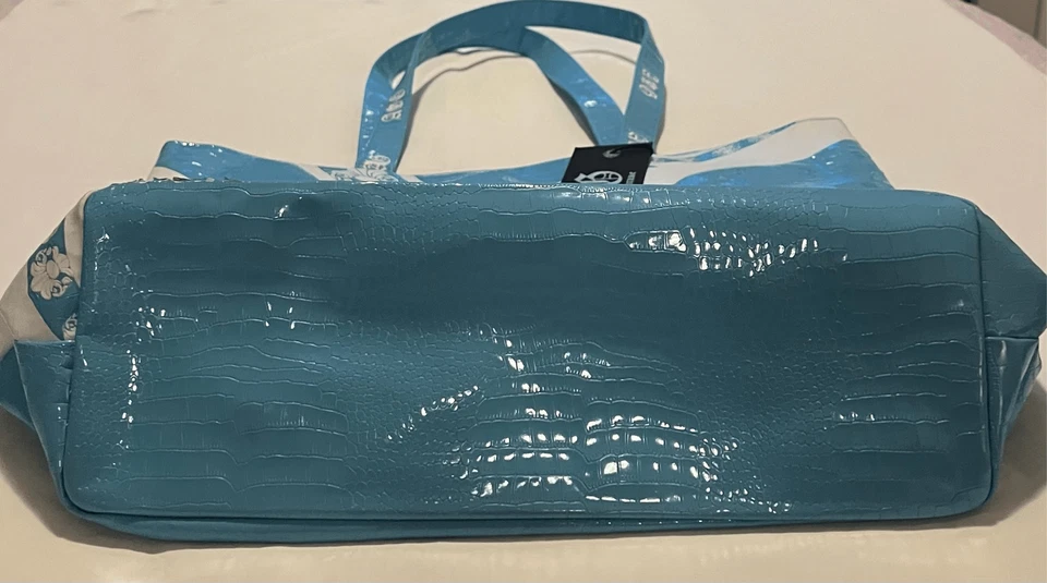 NWT AG Rock and Roll Couture blue and white tote - Image 2 of 4