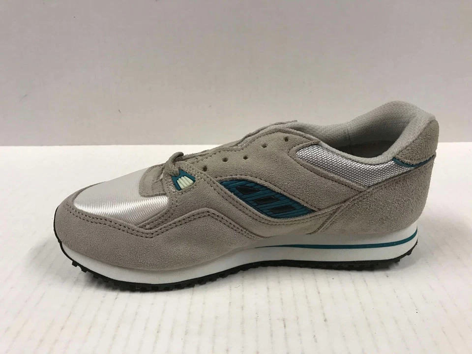 MacGregor Zapatos Deportivos Bajos 5857 Gris Gamuza Con Cordones - Para Hombre Talla 7 Foto 3 de 4