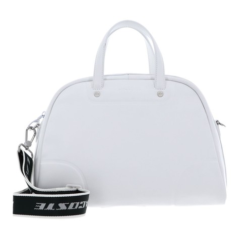 LACOSTE Lacoste Original Bowling Bag Umhängetasche Tasche Blanc Sinople Blanc