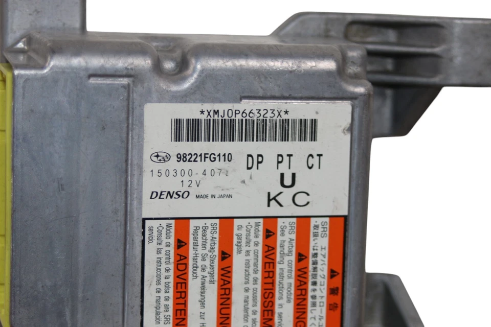 Módulo de control Subaru Impreza WRX STI SRS 2008-2014 98221FG110 OEM Foto 2 de 4