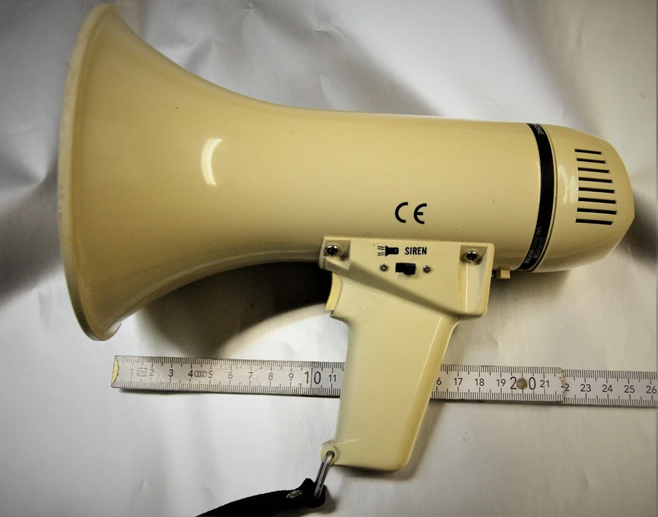 Transistor Megaphone mit eingebauter Sirene model ER-226S
