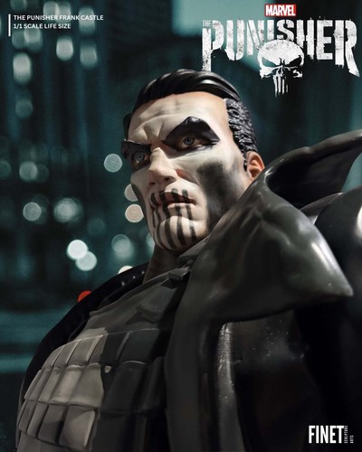 Custom The Punisher Life Size Statue | Custom 3D Print Resin Fiberglass Mancave - Picture 5 of 9