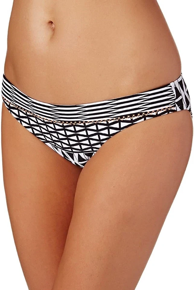Traje de baño inferior de bikini hipster geometría moderna para mujer Seafolly 177418 talla 6 Foto 3 de 3