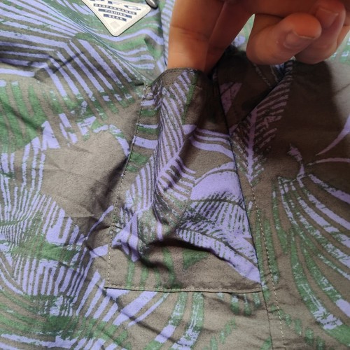 Columbia PFG Men 2XL Super Backcast Navy Hawaiian Nylon 6" Water Shorts NEW - Picture 11 of 12