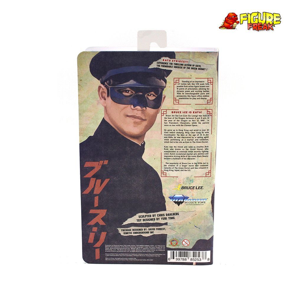 BRUCE LEE:フィギュア GREEN HORNET The Green Hornet & Kato Statue Electric Tiki Retro Variant
