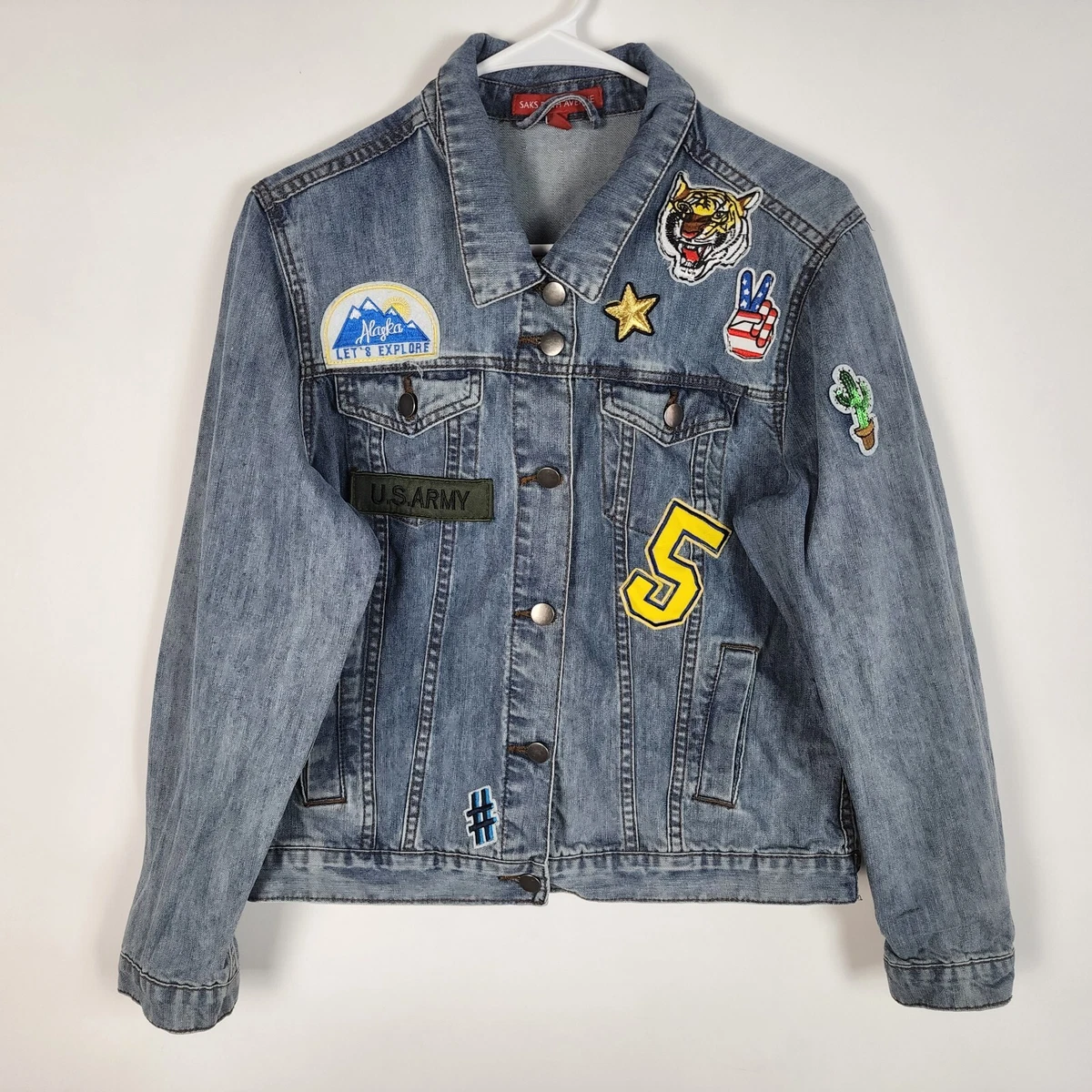 Avenue jean cheap jacket