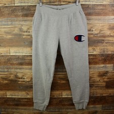 Vintage Champion Reverse Weave Mens Sweatpants Size L gray cotton