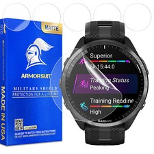  6 Pack ArmorSuit Screen Protector designed for Garmin Forerunner 965