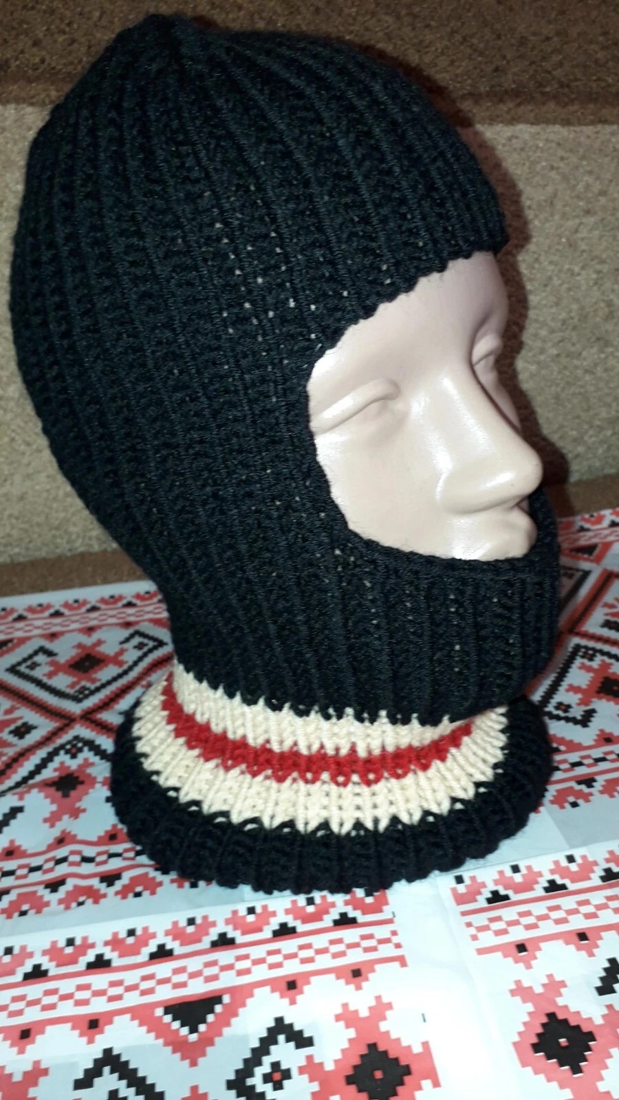 Black Knit Balaclava Ski Mask Hat – Wool Blend Hood Beanie Unisex Winter
Opens in a new window or ta