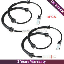 Image of 2PCS Front ABS Wheel Speed Sensor 4418054 For Vauxhall Vivaro Renault Trafic