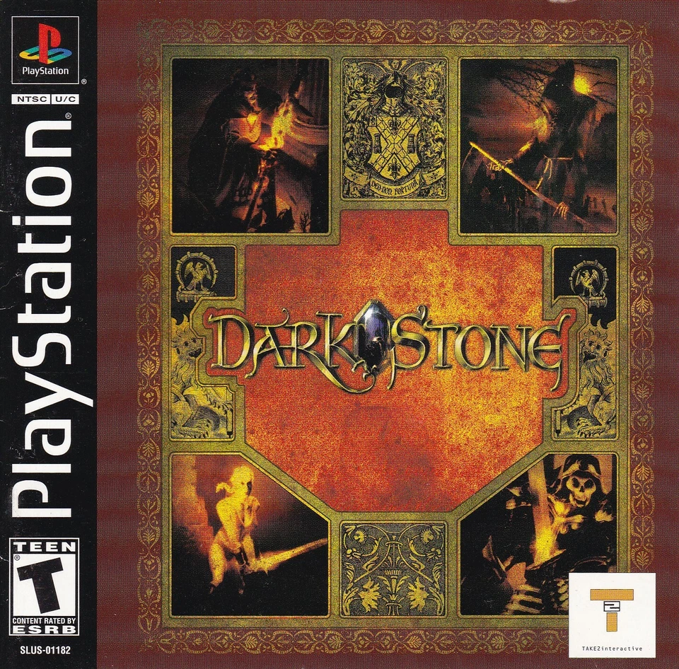 Darkstone (Sony PlayStation 1, 2000) *COMPLETE* - Image 2 of 2