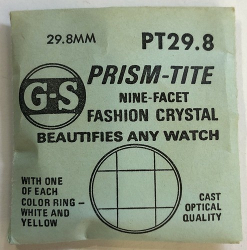 Original NOS G-S "PT" Wristwatch Crystals - Many Variations Available! - Picture 150 of 211