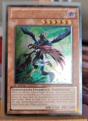SCHWARZFLÜGEL - KOGARASHI DER WANDERER - EXVC-DE009 Ultimate Rare 1. Auflage NM
