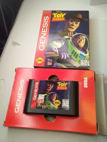 SEGA GENESIS CONSOLE MODEL 2 BUNDLE LOT 7 GAMES-6 BUTTON ARCADE STICK-TURBO CONT - Picture 23 of 23