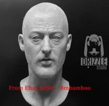Drizzle Studio 1/6 The Professional：Leon 2.0 Head Carving Unpainted White Mold