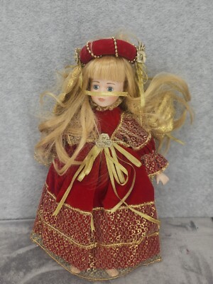 Seymour Mann Doll Connoisseur Collection 1993 Angeline Porcelain Angel Christmas