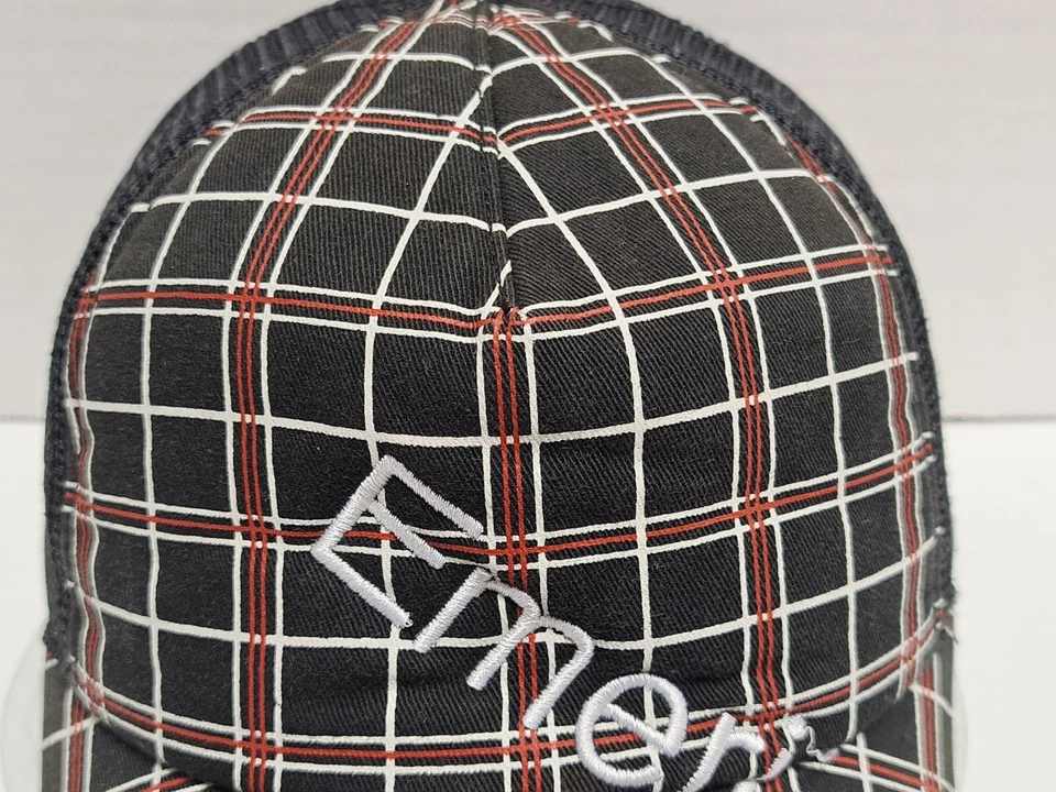 Emerica *Muestra* Malla a Cuadros Gorra de Camionero Snapback Gorra Patinador Skateboarding OSFM Foto 3 de 4