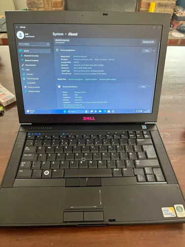 Dell Latitude E6400 14" Core 2 Duo 2.4GHZ 4GB 250GB Windows 11 Pro