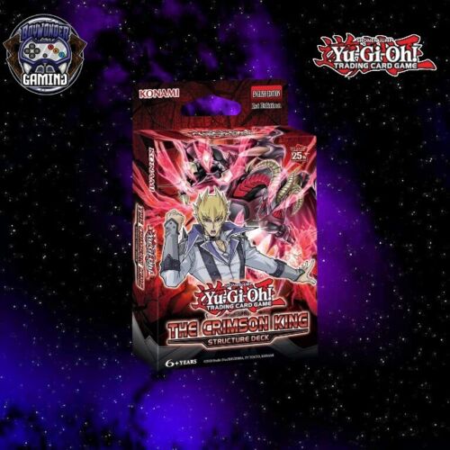 1st Edition Structure Deck: Crimson King Unopened - YGO TCG - Picture 1 of 2