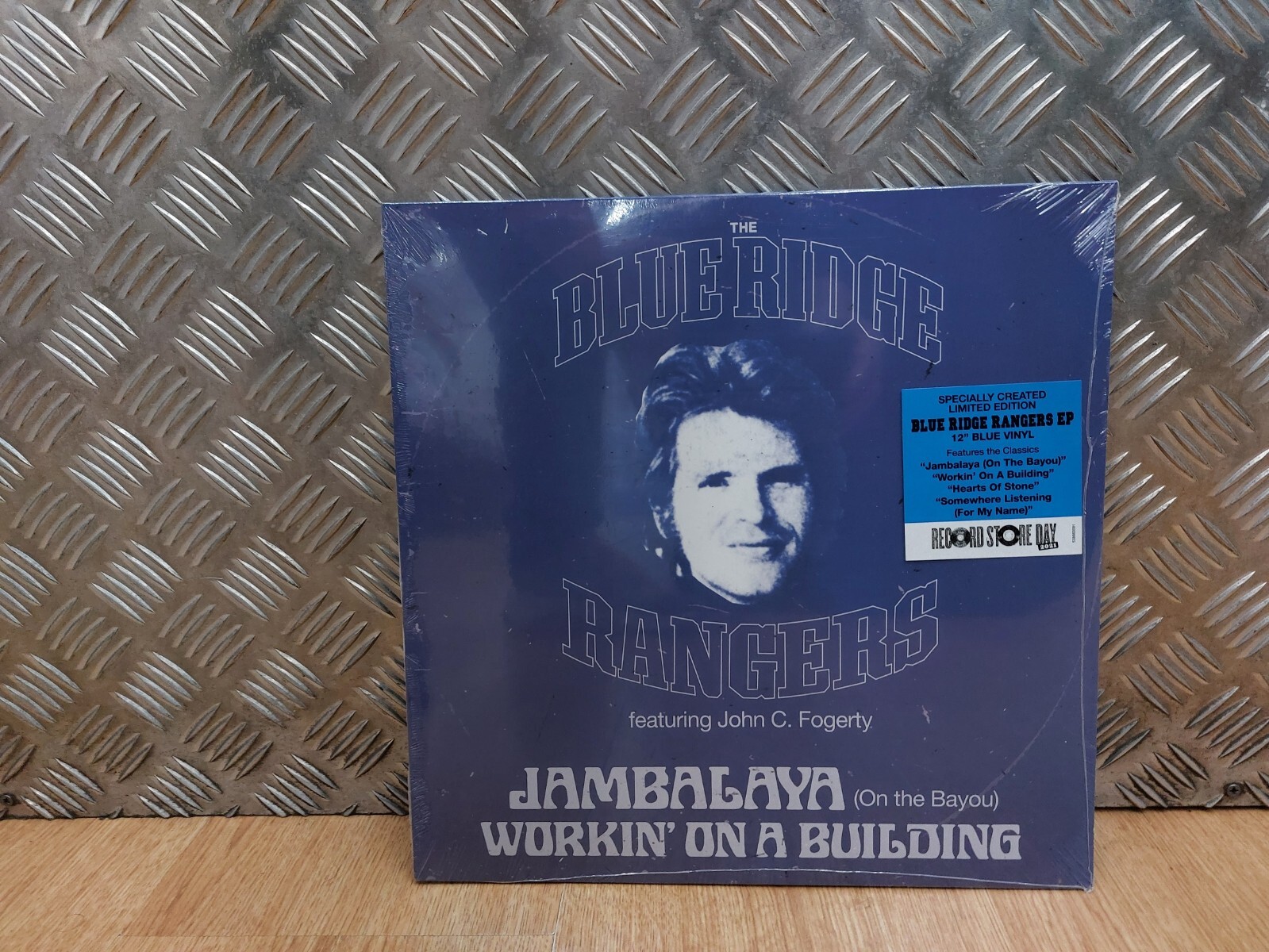 THE BLUE RIDGE RANGERS JAMBALAYA LIMITED BLUE VINYL EP